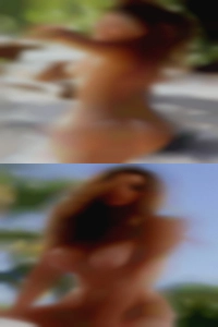Sleeping girls of horny girl in beach.